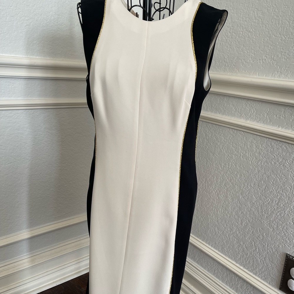 Rag and Bone Sleeveless Sheath Cocktail Dress.